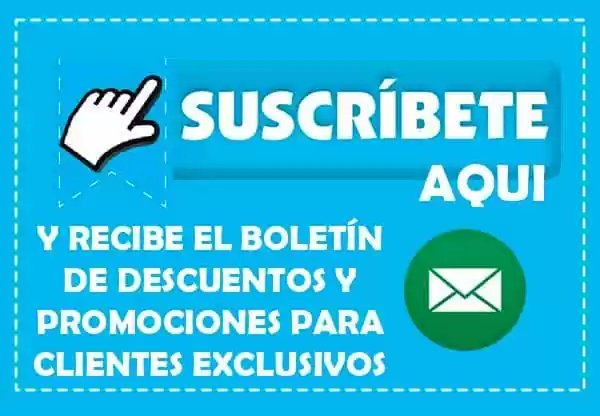 Suscríbete al boletín de ofertas