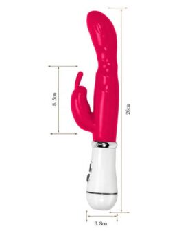 Vibrador doble estimulación USB