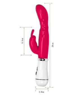 Vibrador doble estimulación USB