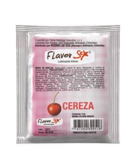 Lubricante saborizado Flavor Sex sachet x 5ml