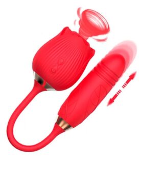 Succionador Rosa USB con sube y baja