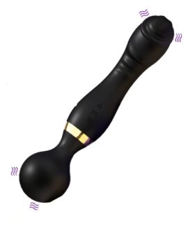 Alternative view of Varita mágica USB doble vibración