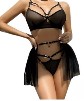 Conjunto 39089 Color negro - talla única